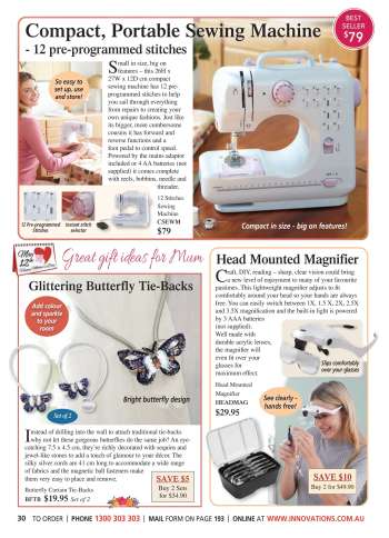 thumbnail - Sewing and embroidery machines