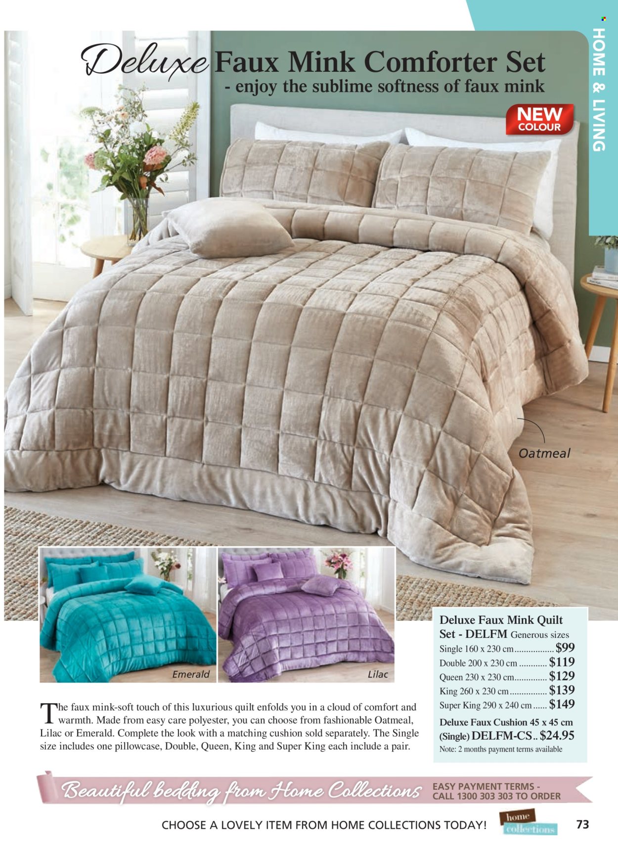 thumbnail - Innovations Catalogue - Sales products - bedding, cushion, comforter, pillowcase, quilt. Page 73.