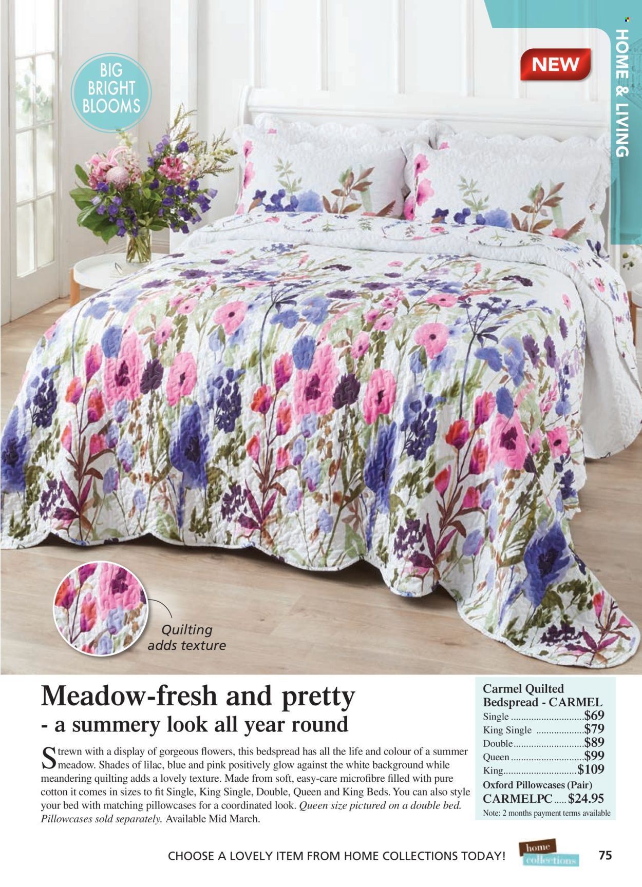 thumbnail - Innovations Catalogue - Sales products - bedspread, pillowcase. Page 75.