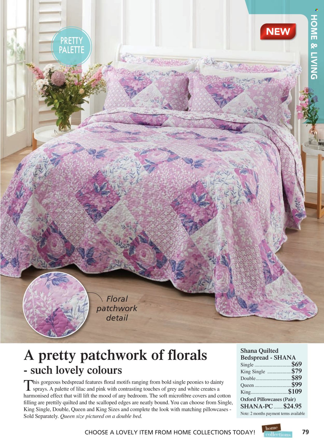 thumbnail - Innovations Catalogue - Sales products - bedspread, pillowcase. Page 79.