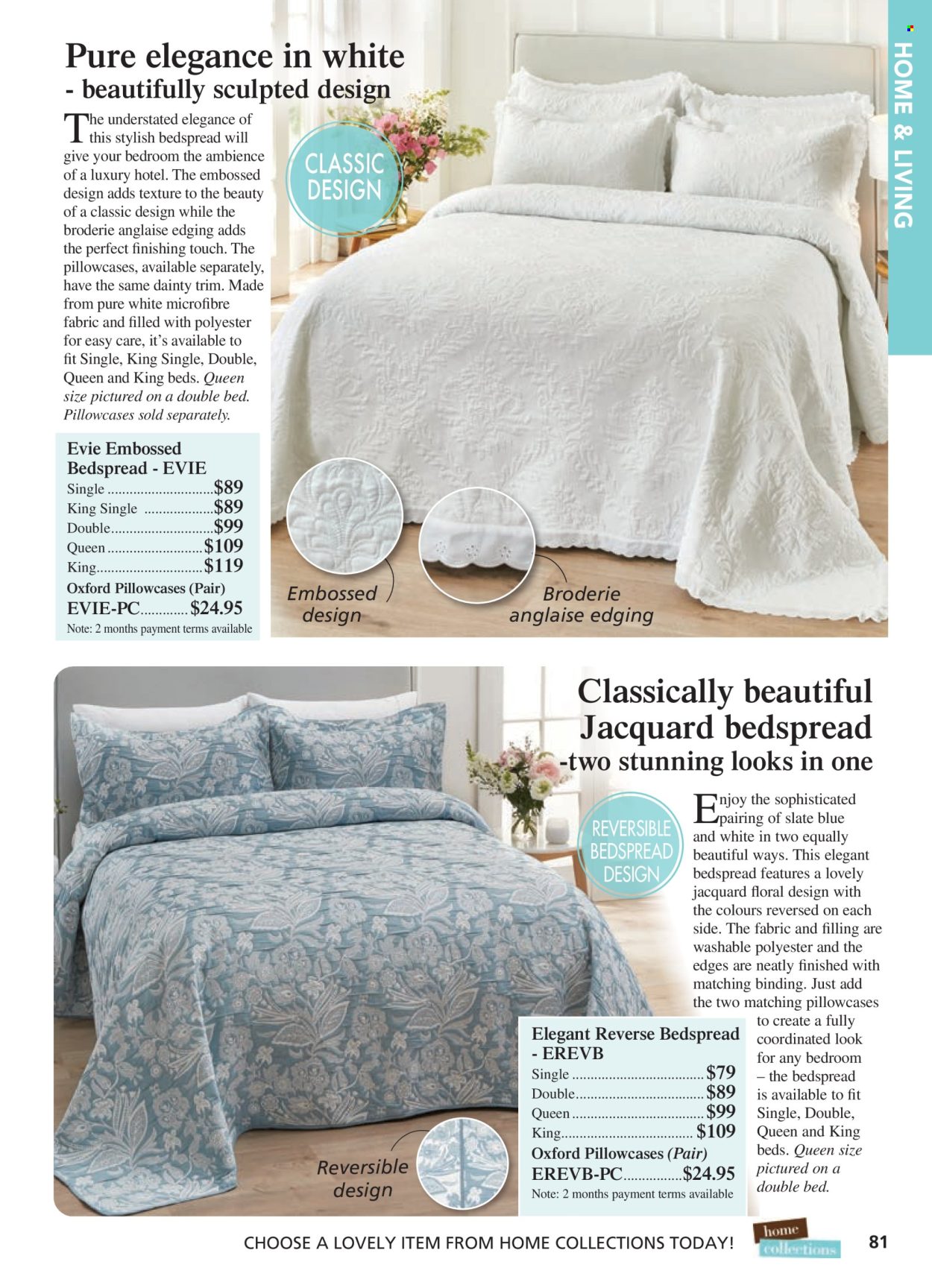 thumbnail - Innovations Catalogue - Sales products - bedspread, pillowcase. Page 81.