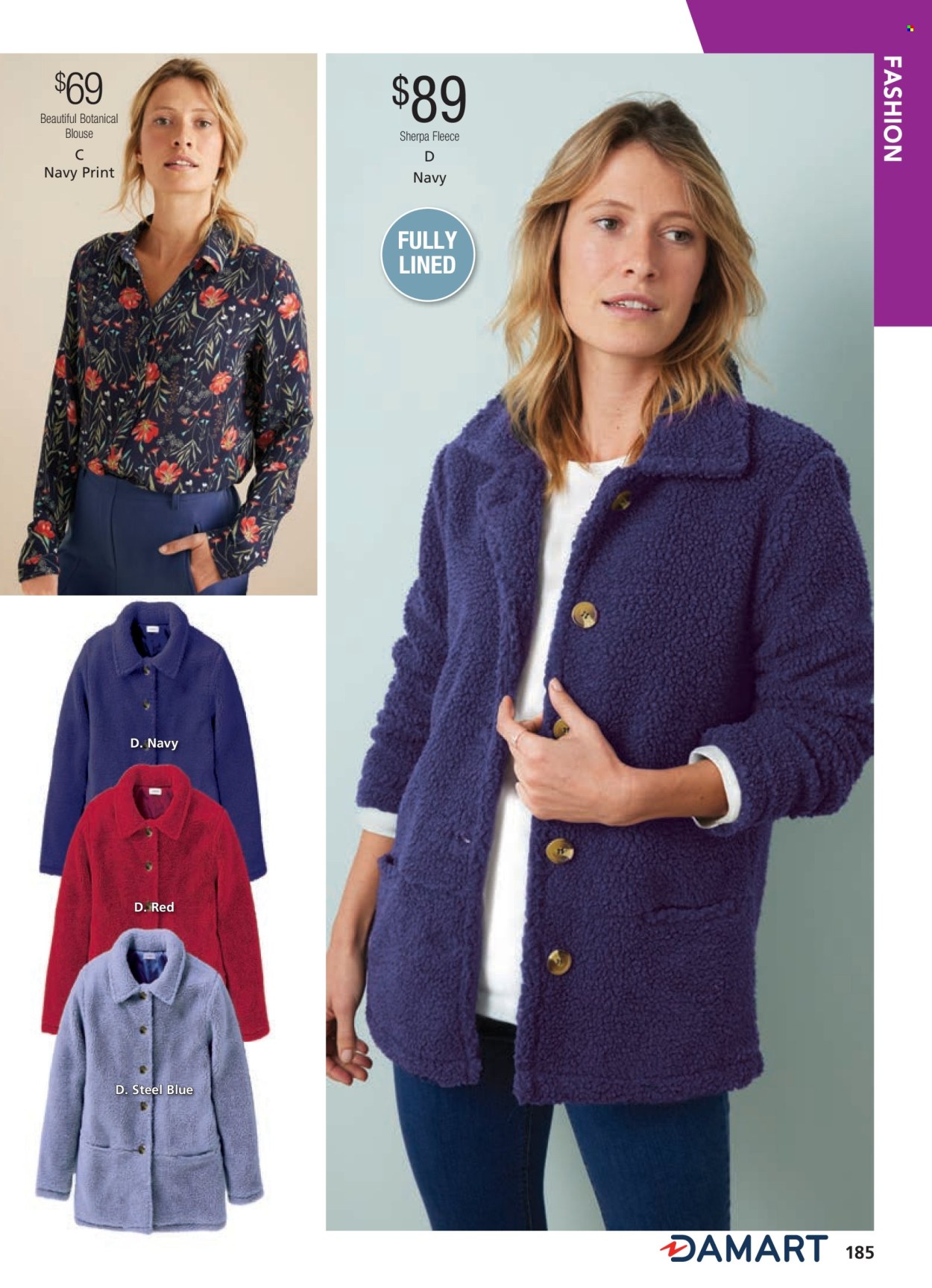 thumbnail - Innovations Catalogue - Sales products - blouse, sherpa. Page 185.