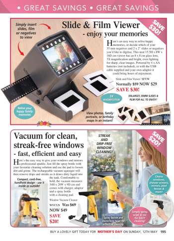 thumbnail - Window vacuum cleaner