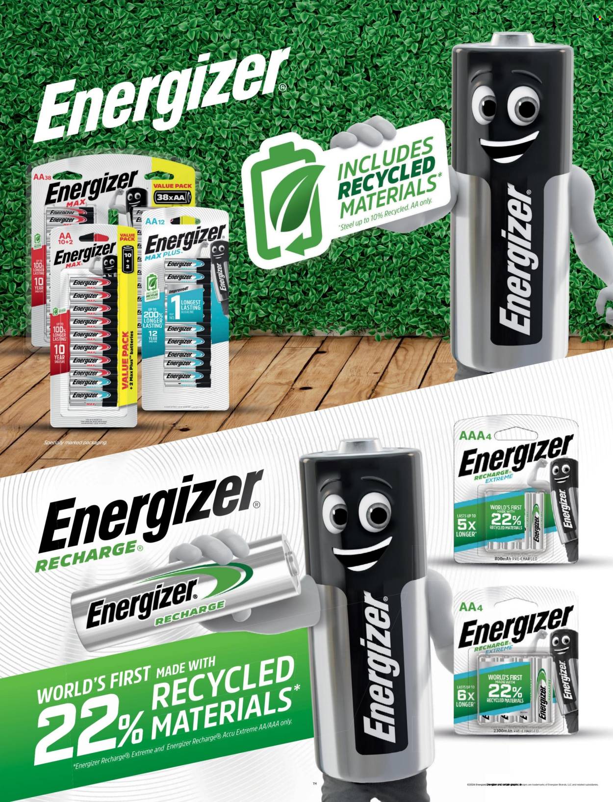 thumbnail - Bunnings Warehouse Catalogue - 1 Apr 2024 - 30 Apr 2024 - Sales products - shelves, battery, Energizer. Page 4.