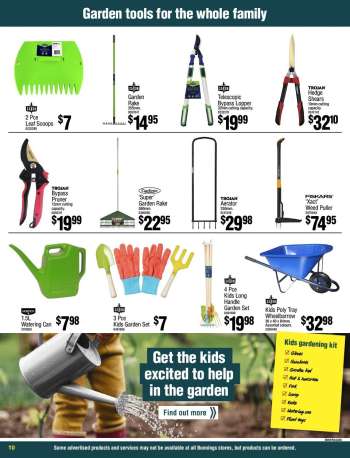 thumbnail - Handheld and gardening tools