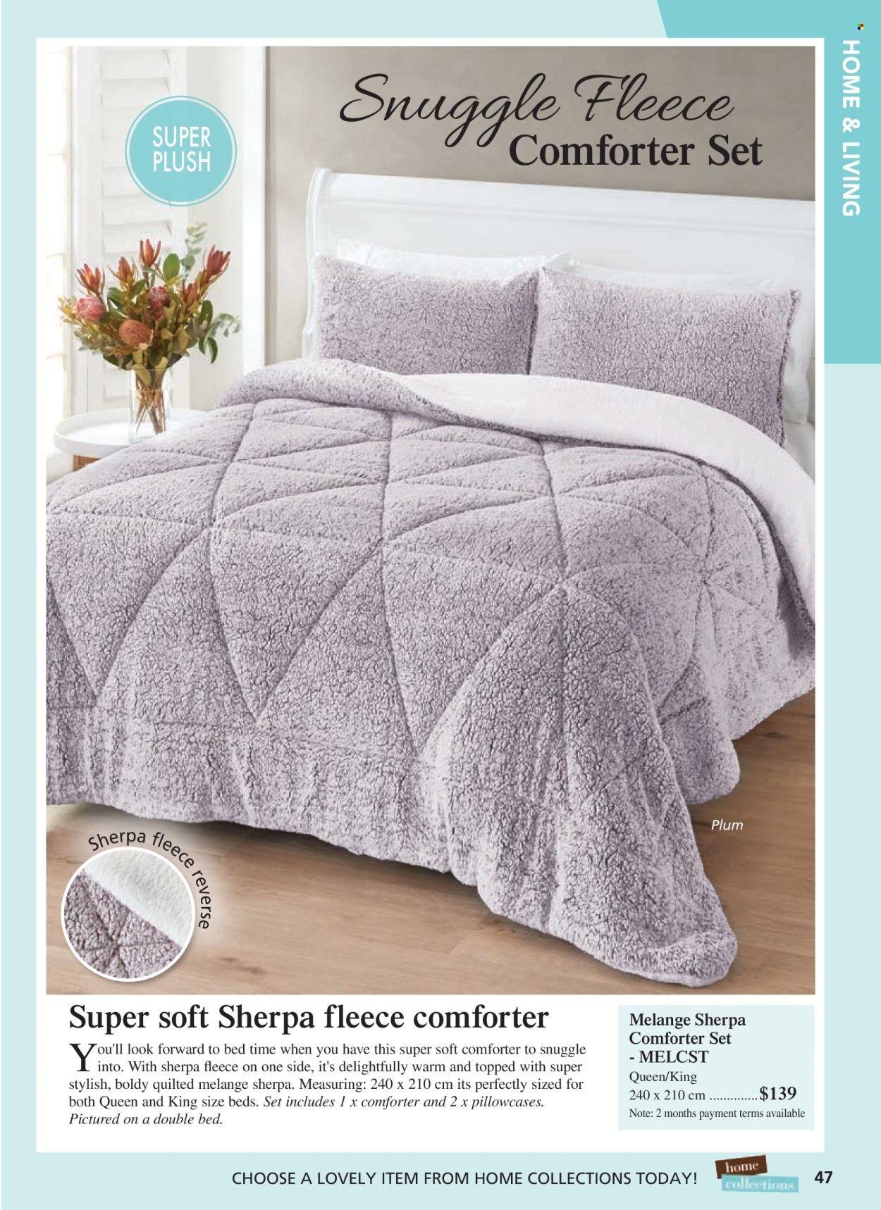 thumbnail - Innovations Catalogue - Sales products - comforter, pillowcase. Page 47.