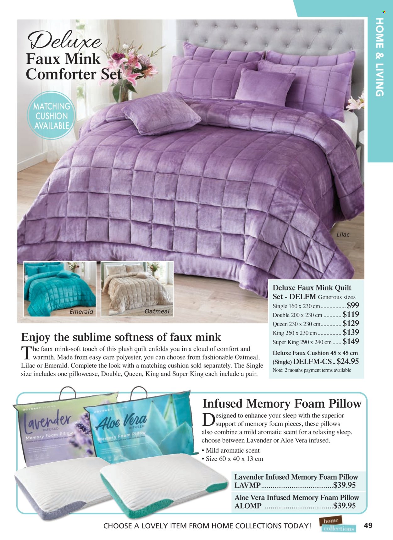 thumbnail - Innovations Catalogue - Sales products - pillow, cushion, comforter, pillowcase, quilt, foam pillow. Page 49.