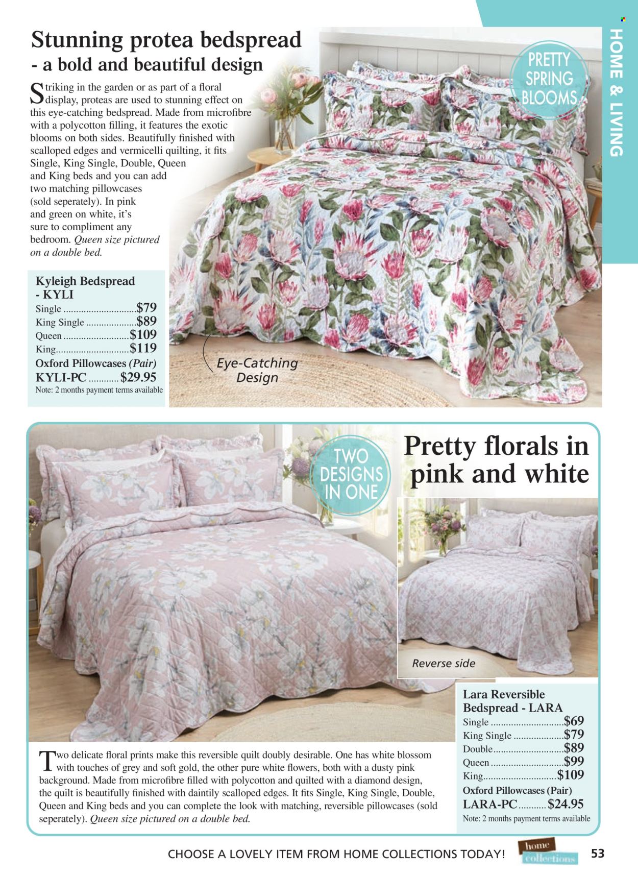 thumbnail - Innovations Catalogue - Sales products - bedspread, pillowcase, quilt. Page 53.