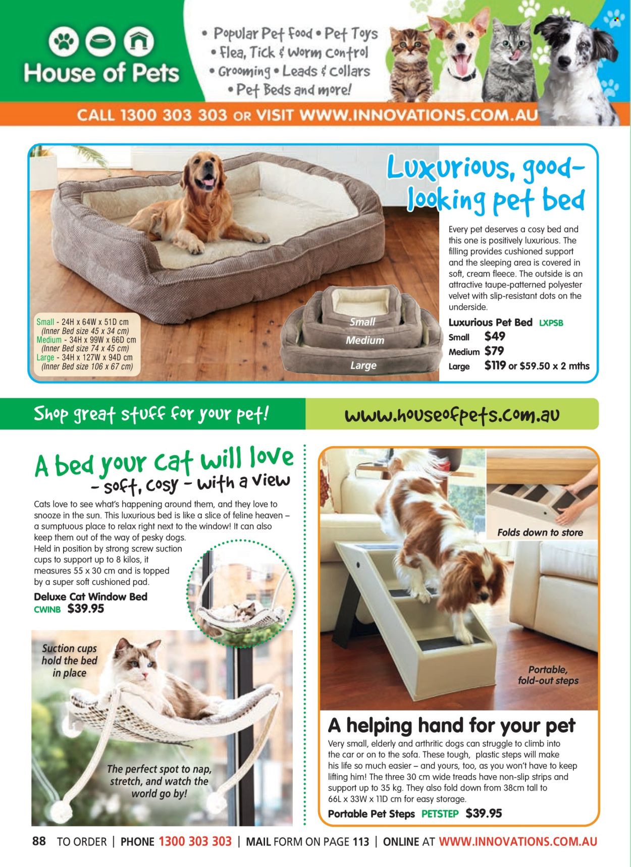 thumbnail - Innovations Catalogue - Sales products - suction cups, cup, pet bed. Page 88.