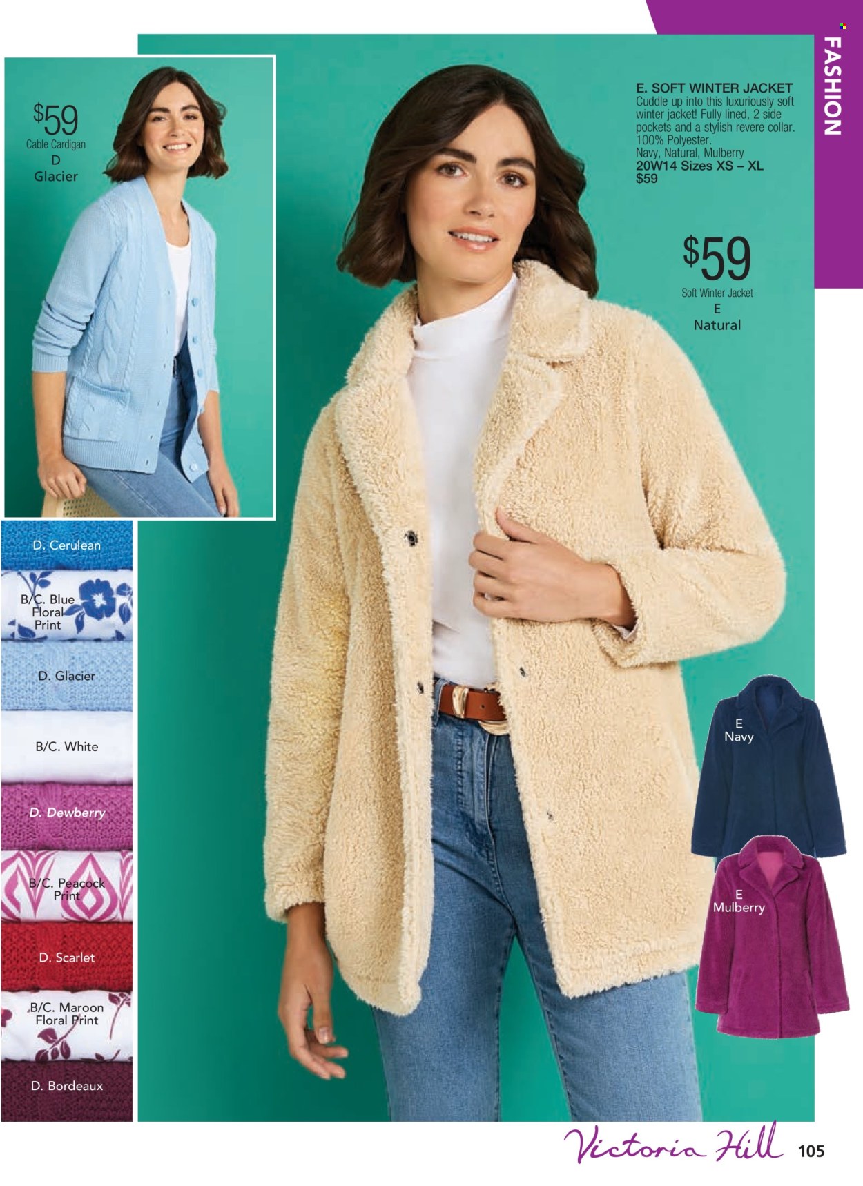 thumbnail - Innovations Catalogue - Sales products - jacket, winter jacket, cardigan. Page 105.