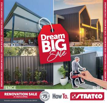 thumbnail - Stratco catalogue - Dream BIG Sale