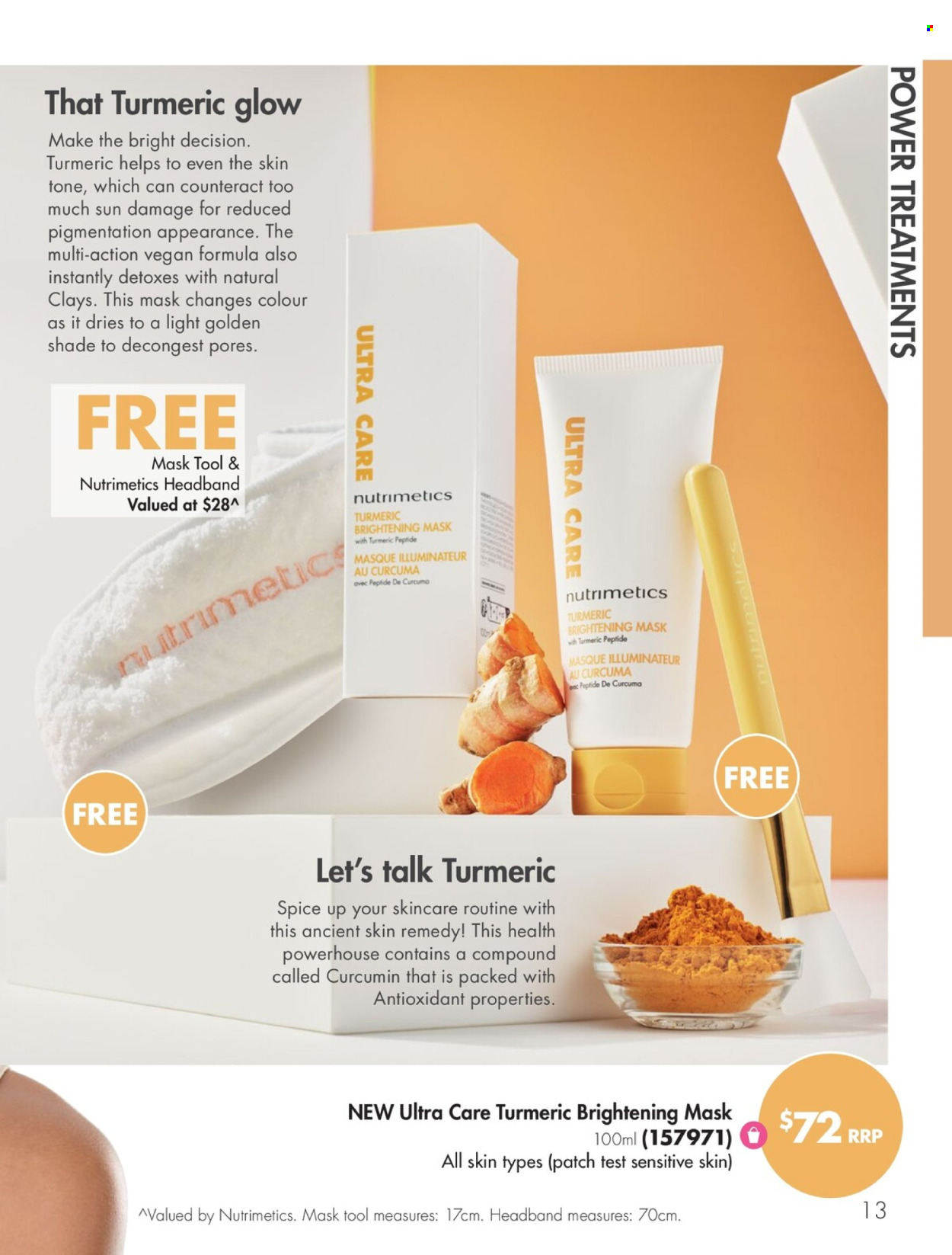 thumbnail - Nutrimetics Catalogue - 1 Apr 2024 - 30 Jun 2024 - Sales products - Nutrimetics, skin care product. Page 13.