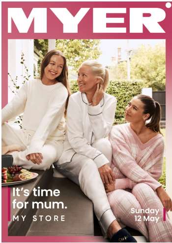 thumbnail - Myer catalogue - It's Time For Mum