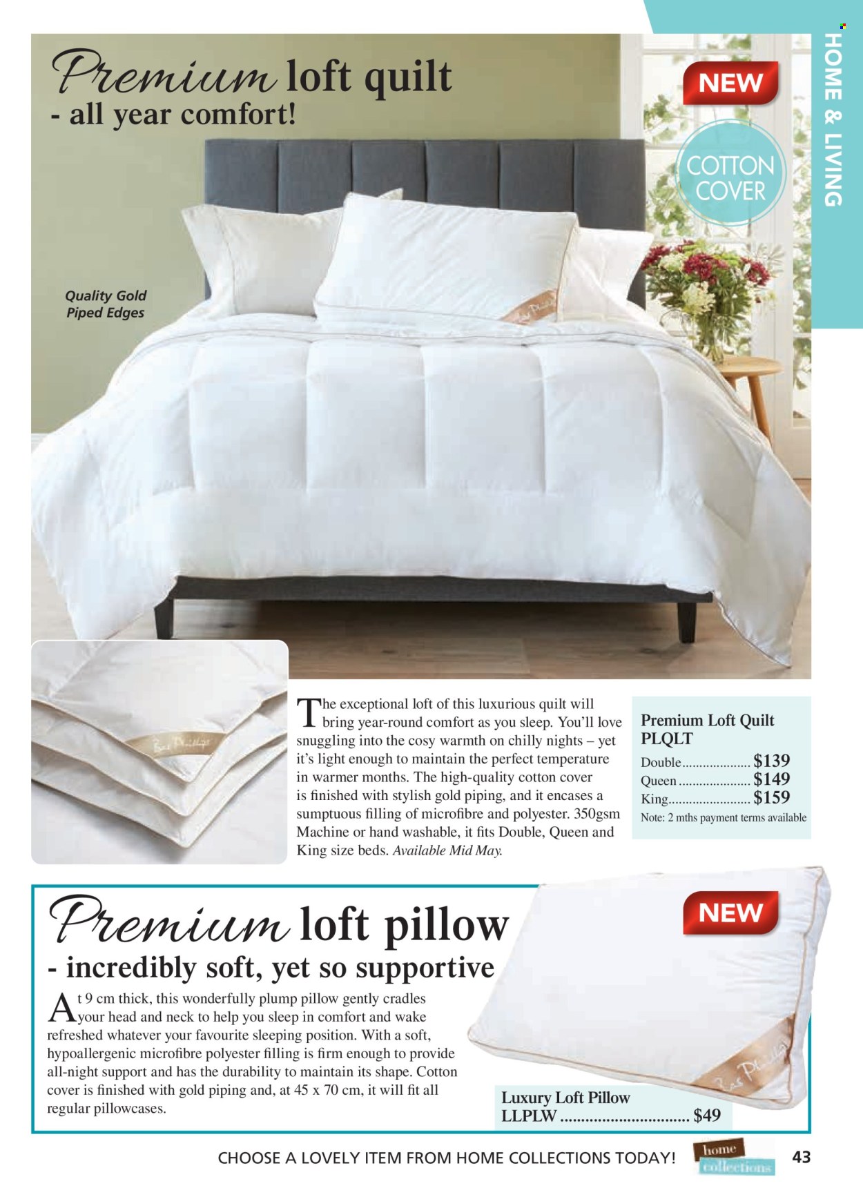 thumbnail - Innovations Catalogue - Sales products - pillow, pillowcase, quilt. Page 43.