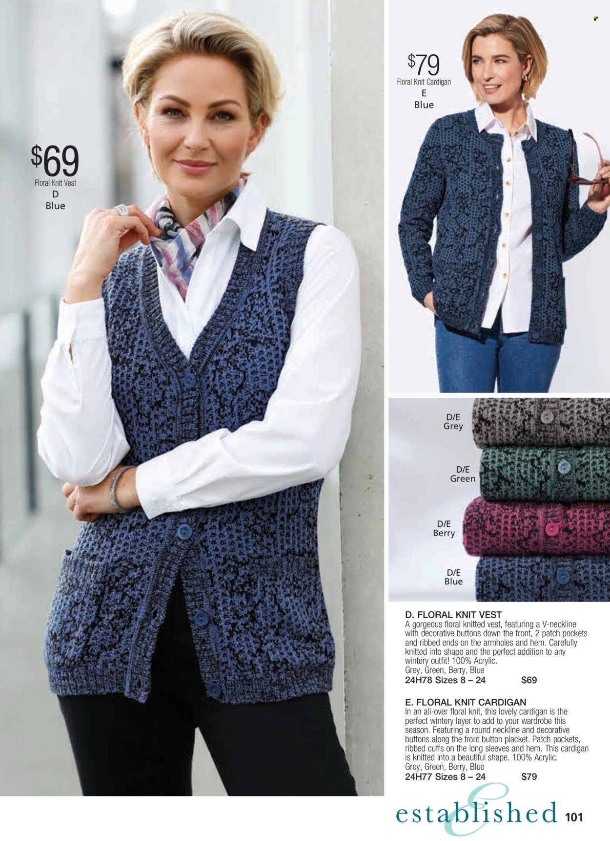 thumbnail - Innovations Catalogue - Sales products - vest, cardigan. Page 101.