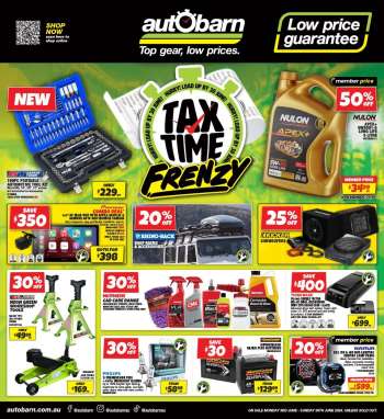 thumbnail - Autobarn catalogue - Tax Time Frenzy