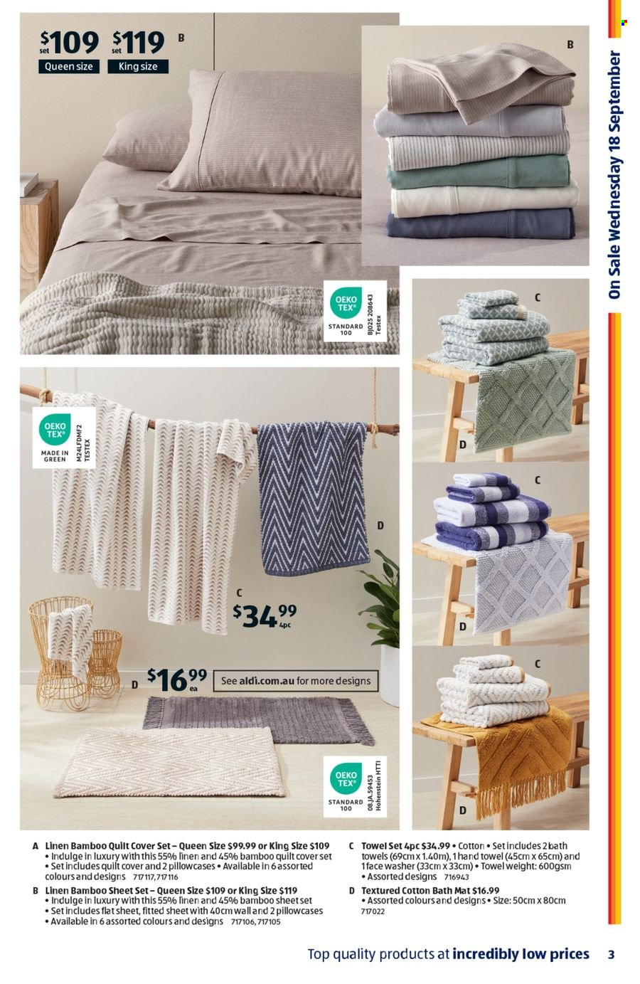 ALDI catalogue - 18 Sep 2024 - 24 Sep 2024. Page 3