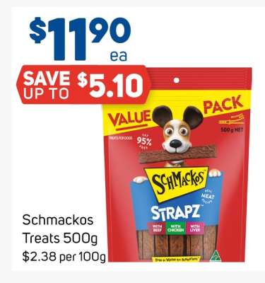 Schmackos Treats 500g