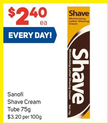 Sanofi Shave Cream