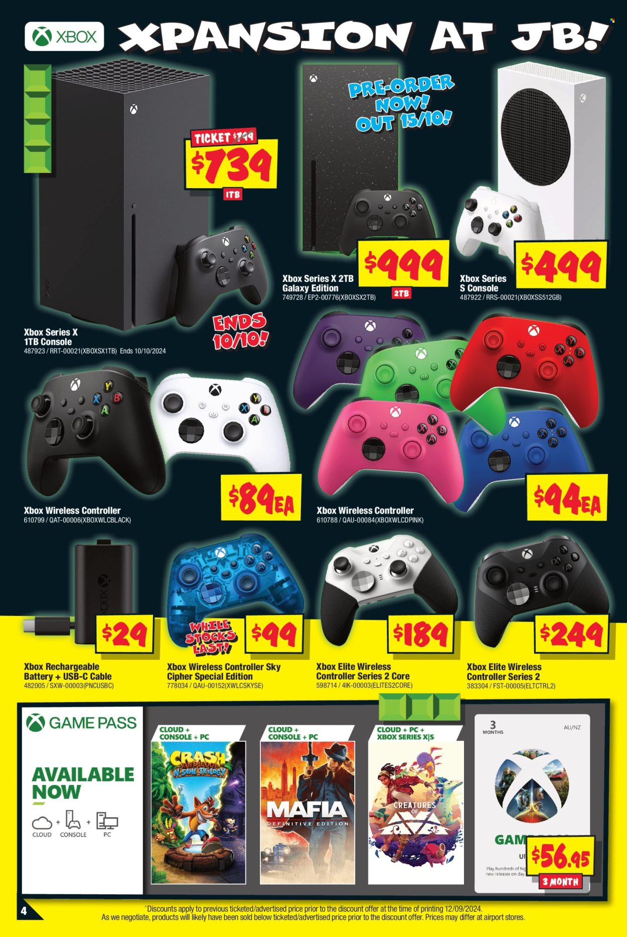 JB Hi-Fi catalogue - 26 Sep 2024 - 16 Oct 2024. Page 4