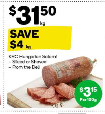 KRC Hungarian Salami