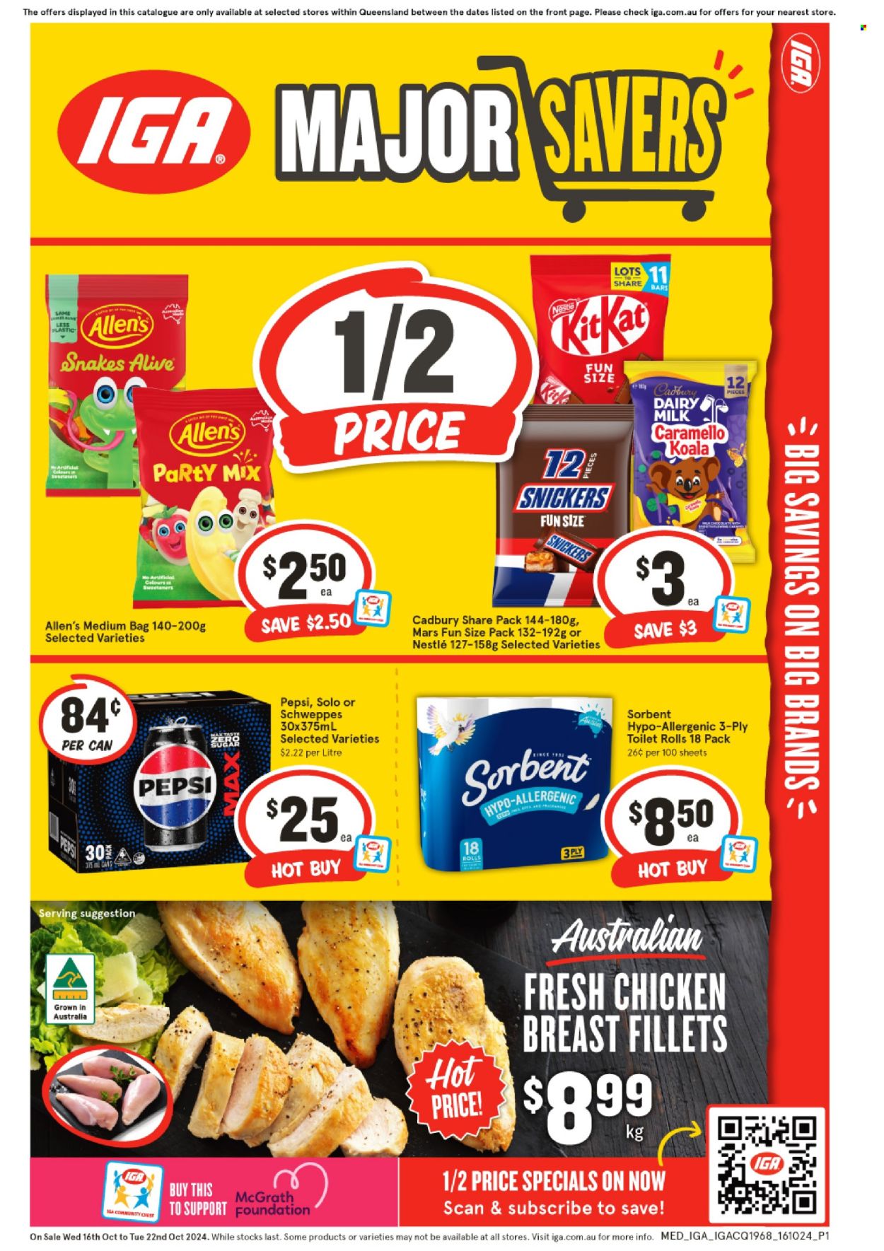 IGA catalogue - 16 Oct 2024 - 22 Oct 2024. Page 1