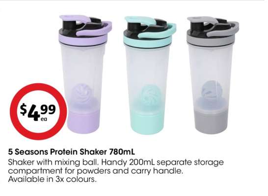 5 Seasons Protein Shaker 780mL