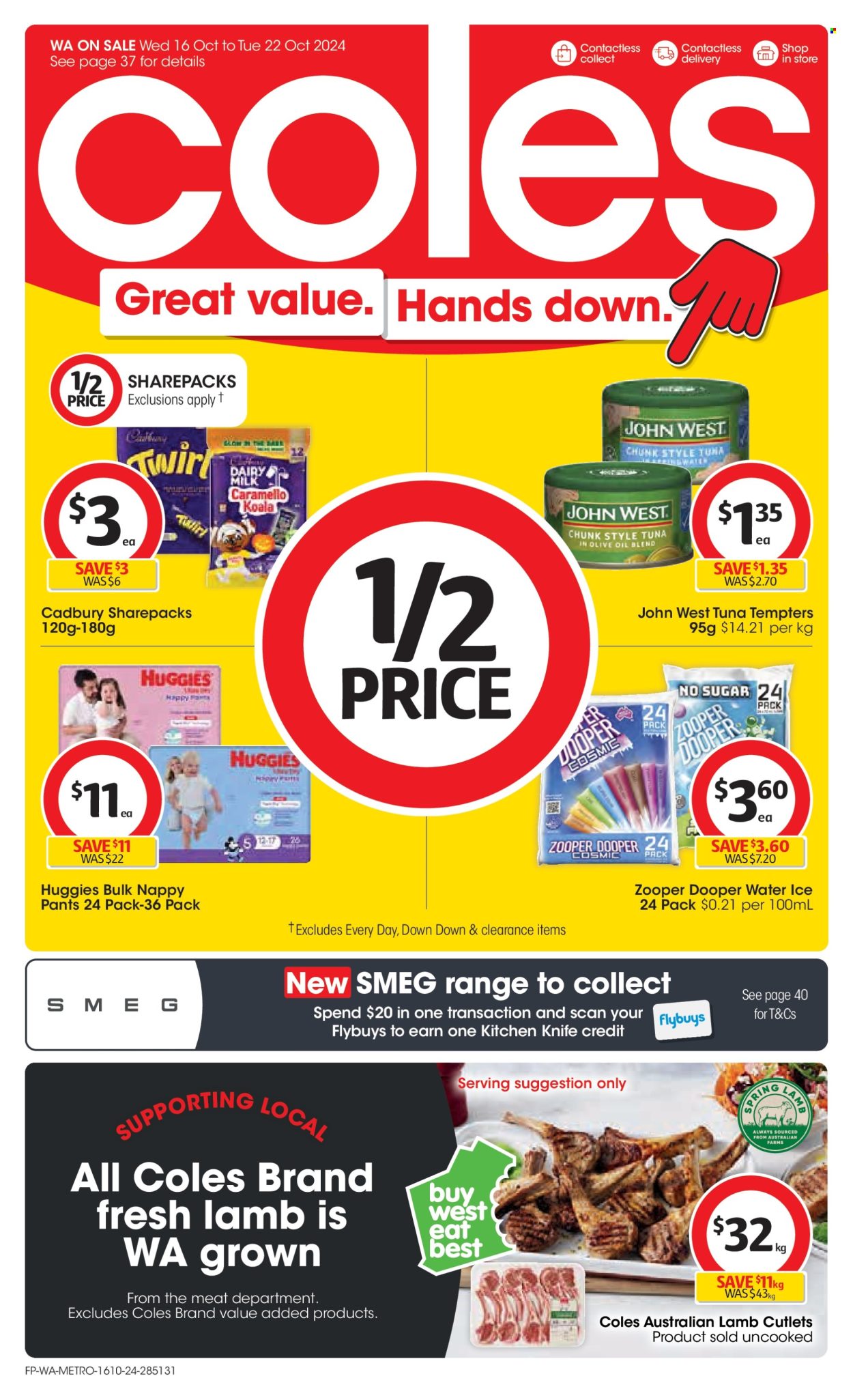 Coles catalogue - 16 Oct 2024 - 22 Oct 2024. Page 1