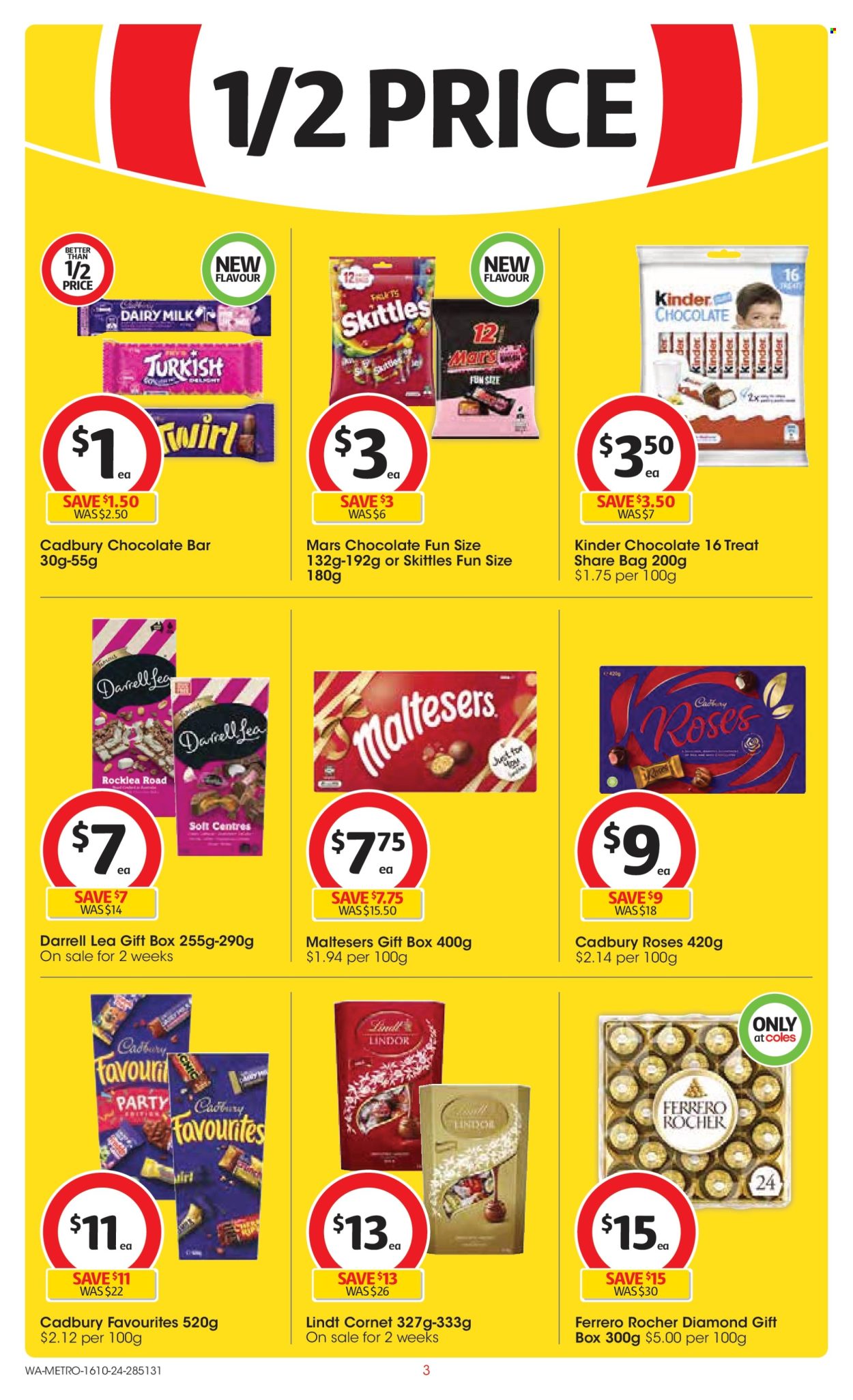 Coles catalogue - 16 Oct 2024 - 22 Oct 2024. Page 3