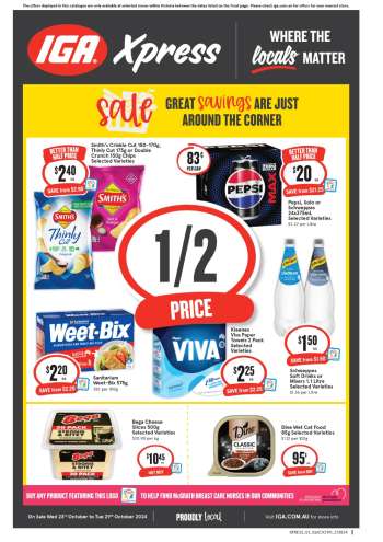 IGA Xpress Catalogue - 23 Oct 2024 - 29 Oct 2024.