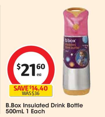 B.Box Insulated Drink Bottle 500mL 1 Each