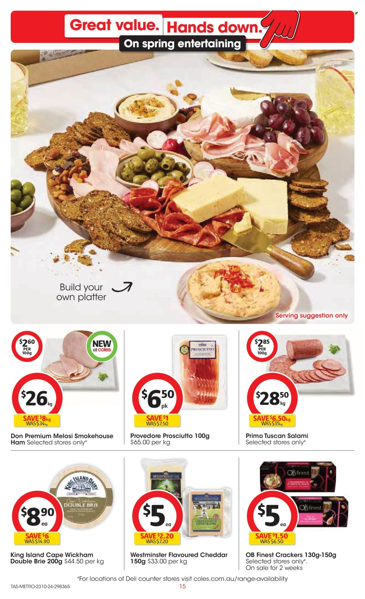 Coles catalogue - 23 Oct 2024 - 29 Oct 2024. Page 15