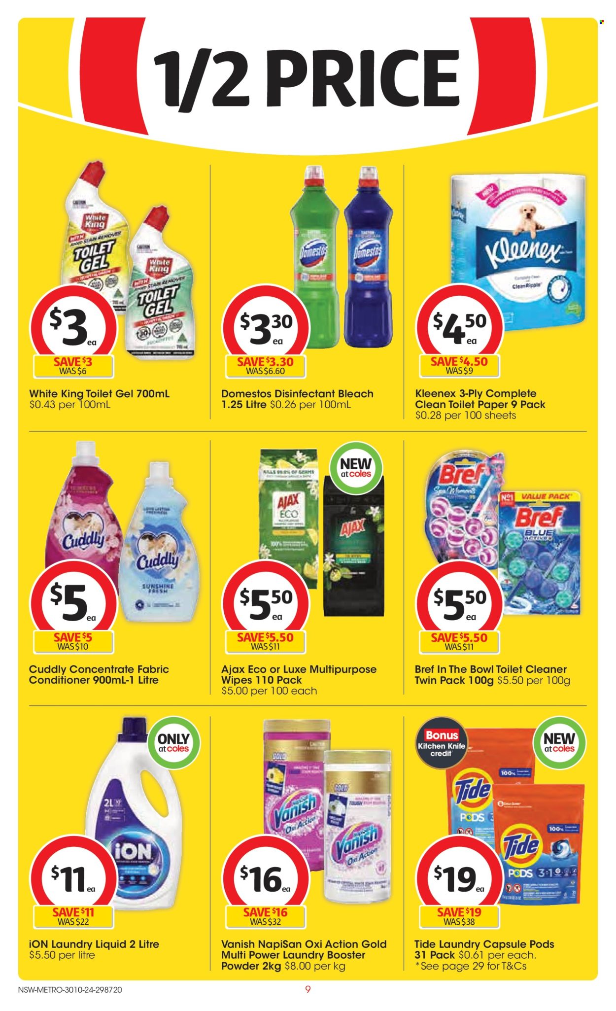 Coles catalogue - 30 Oct 2024 - 5 Nov 2024. Page 9