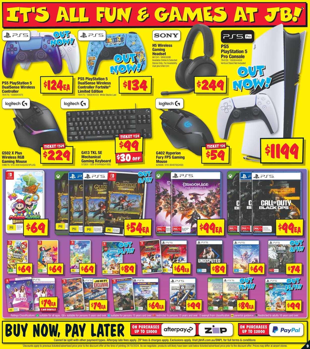 JB Hi-Fi catalogue - 7 Nov 2024 - 13 Nov 2024. Page 1