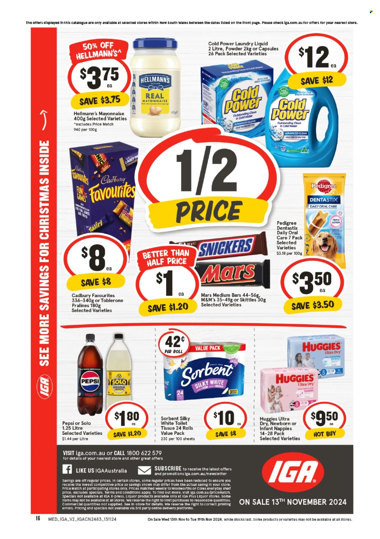 IGA catalogue - 13 Nov 2024 - 19 Nov 2024. Page 1