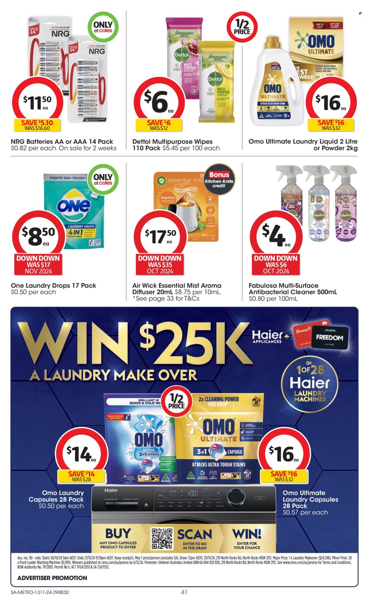 Coles catalogue - 13 Nov 2024 - 19 Nov 2024. Page 1