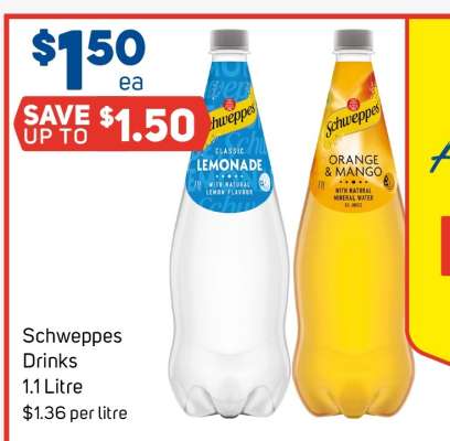 Schweppes Drinks