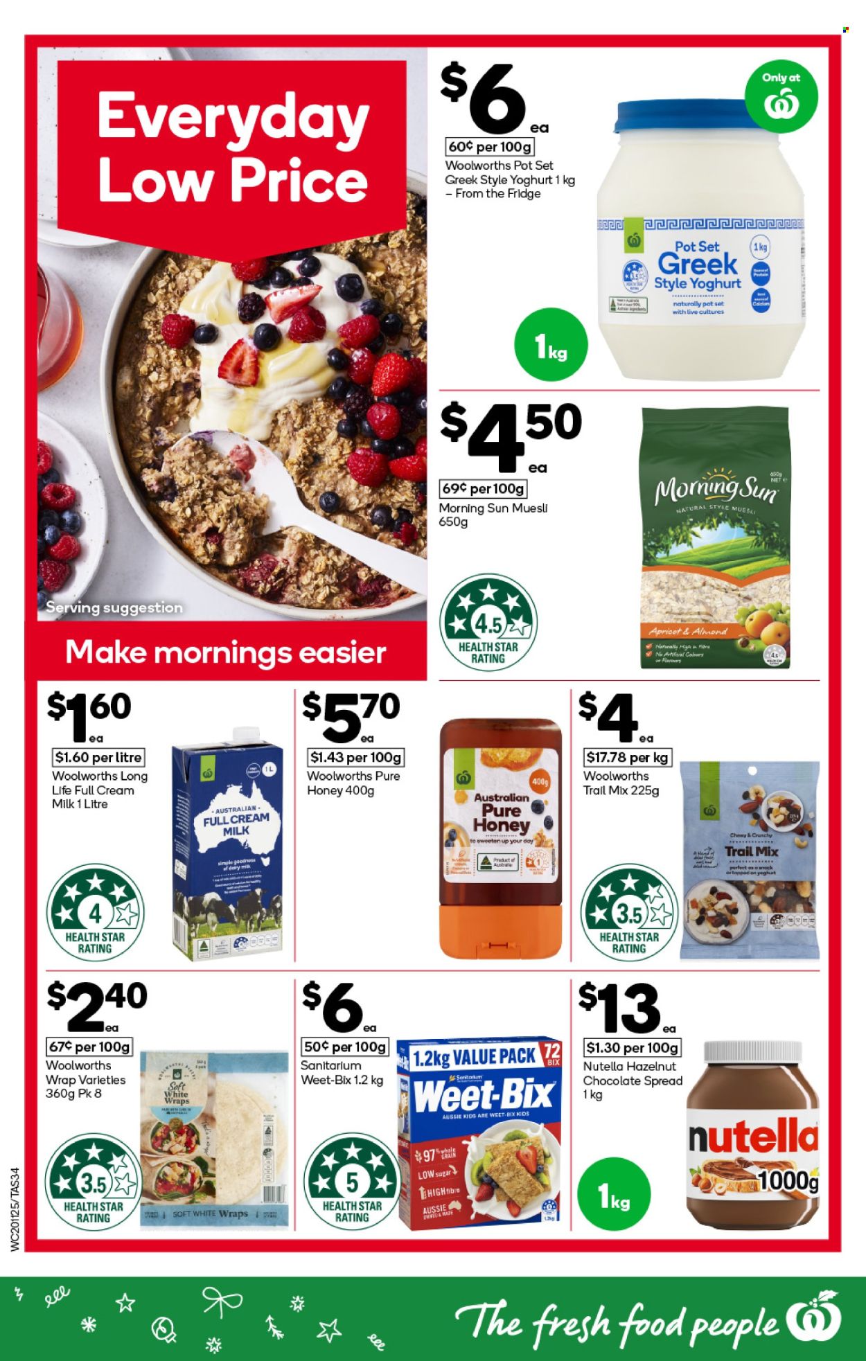 Woolworths catalogue - 20 Nov 2024 - 26 Nov 2024. Page 1