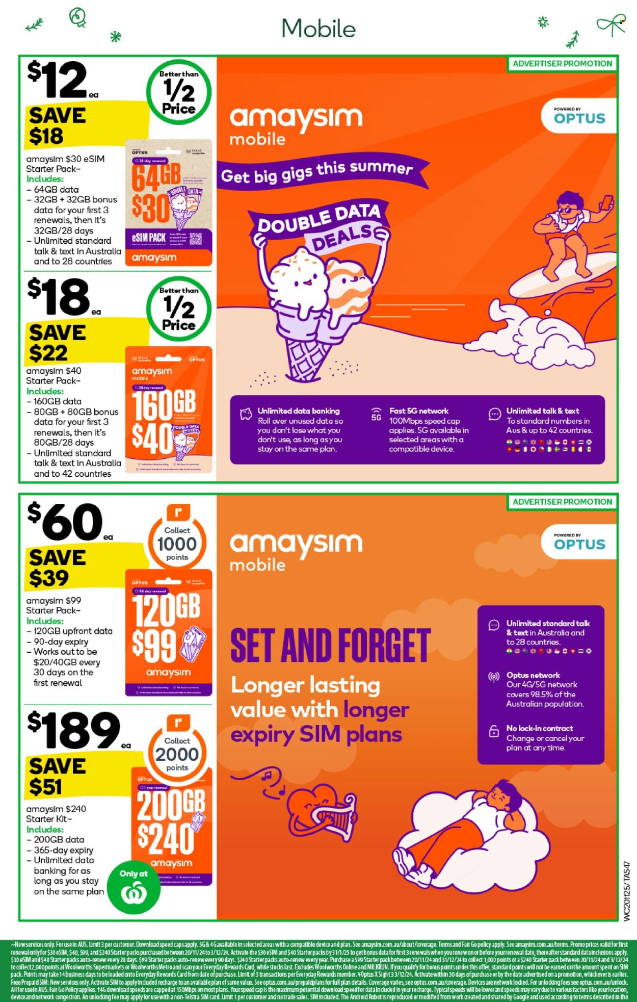 Woolworths catalogue - 20 Nov 2024 - 26 Nov 2024. Page 1