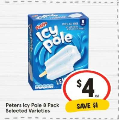 Peters Icy Pole 8 Pack