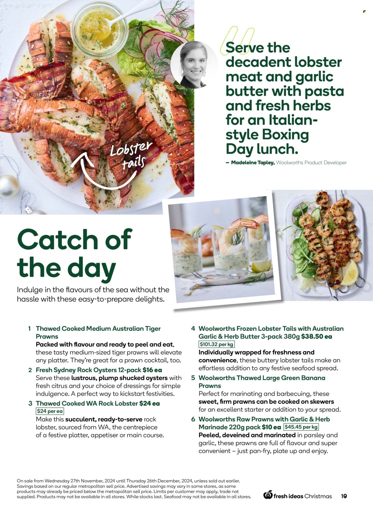 Woolworths catalogue - 27 Nov 2024 - 26 Dec 2024. Page 1