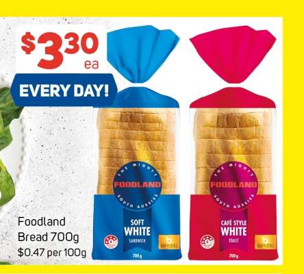 Foodland Bread 700g