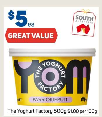 The Yoghurt Factory Passionfruit