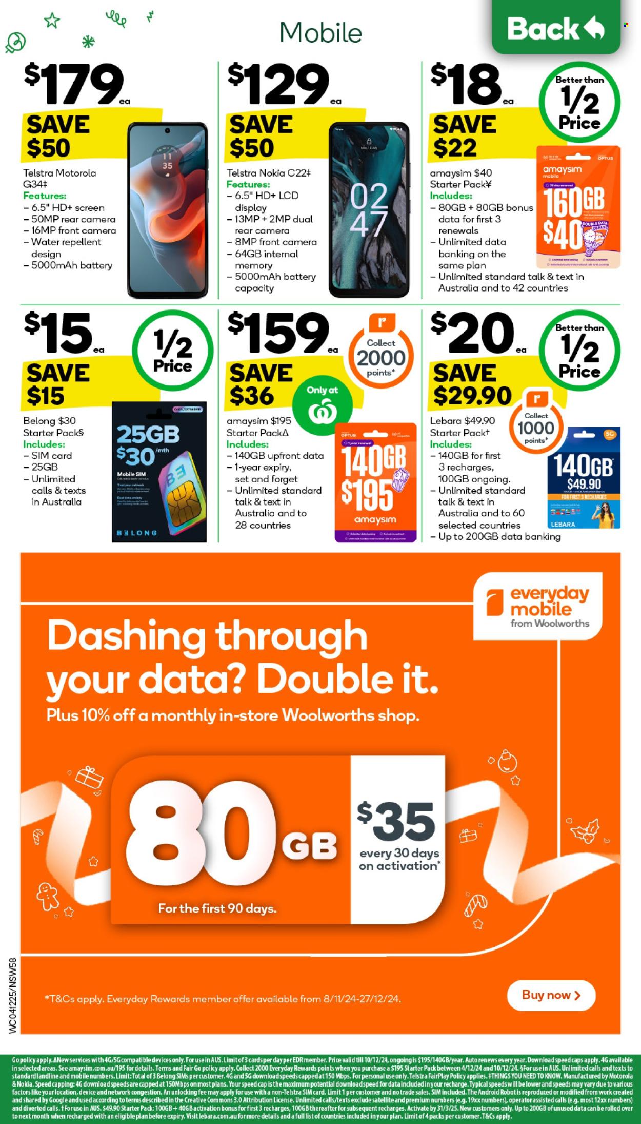 Woolworths catalogue - 4 Dec 2024 - 10 Dec 2024. Page 1