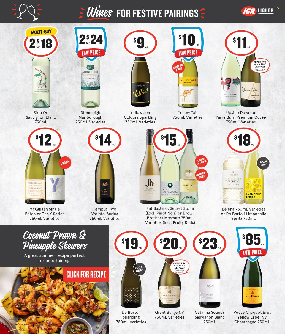 IGA LIQUOR catalogue - 4 Dec 2024 - 17 Dec 2024. Page 1