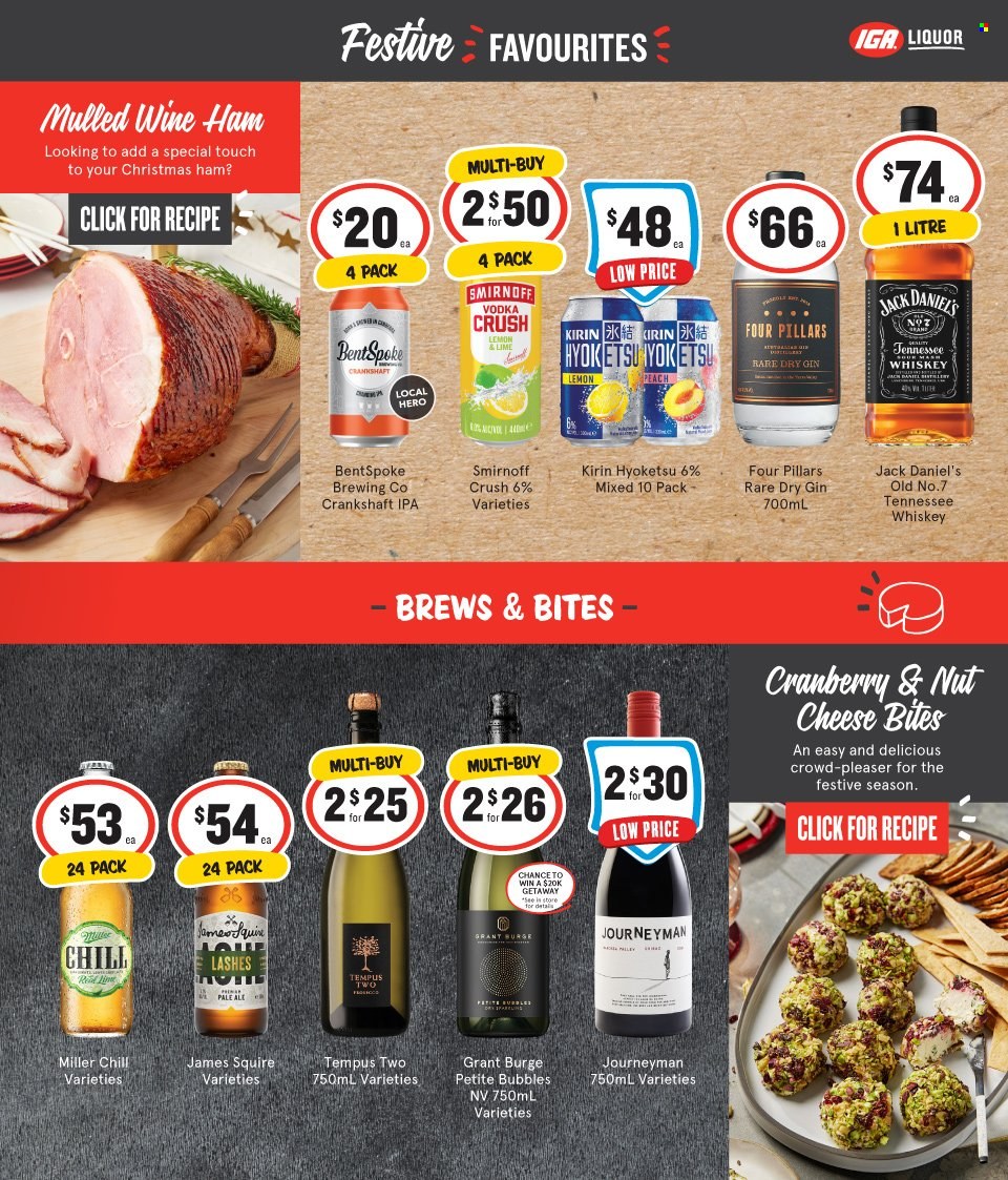 IGA LIQUOR catalogue - 4 Dec 2024 - 17 Dec 2024. Page 1