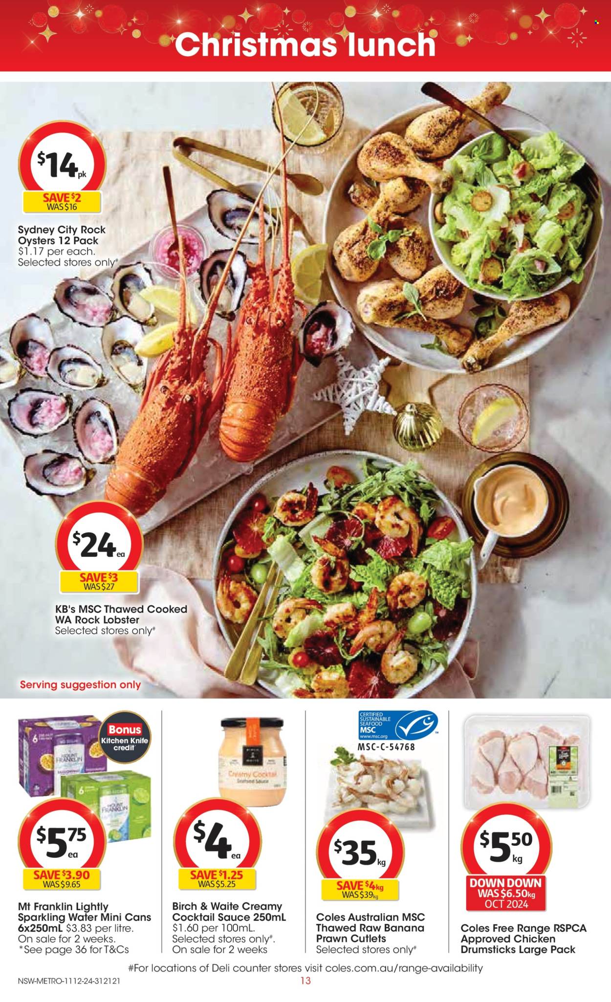 Coles catalogue - 11 Dec 2024 - 17 Dec 2024. Page 1