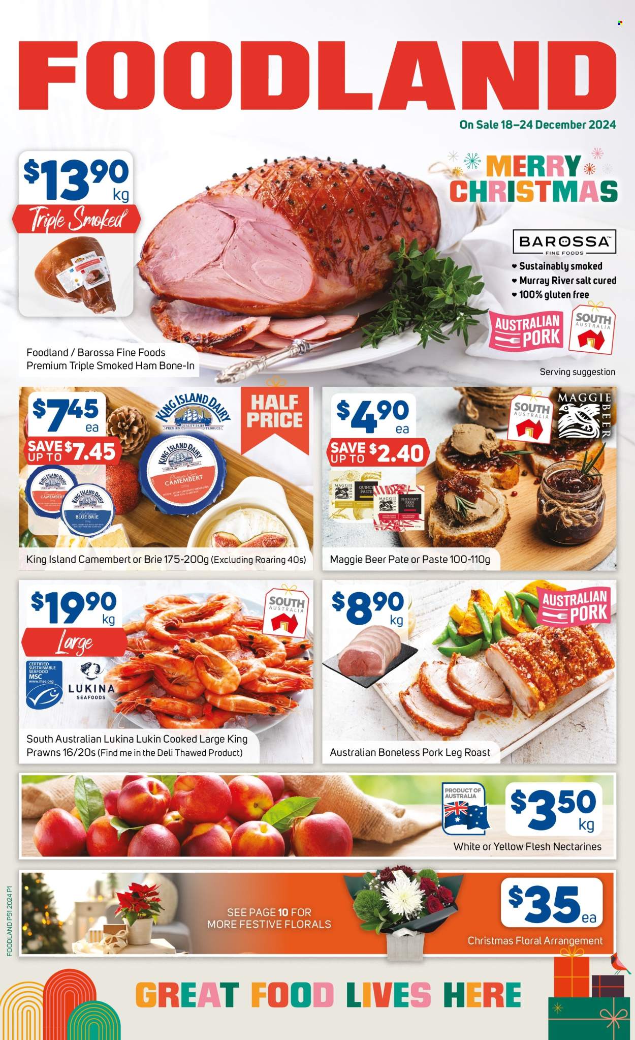 Foodland catalogue - 18 Dec 2024 - 24 Dec 2024. Page 1