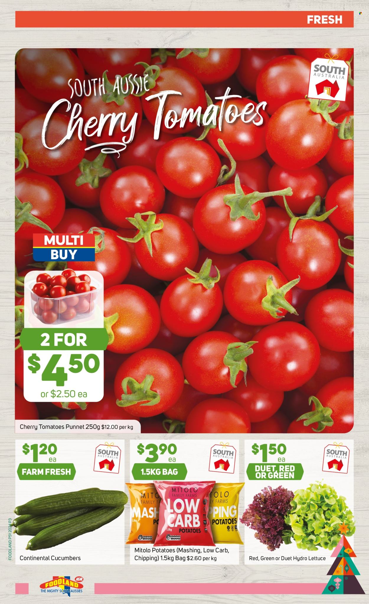 Foodland catalogue - 18 Dec 2024 - 24 Dec 2024. Page 1