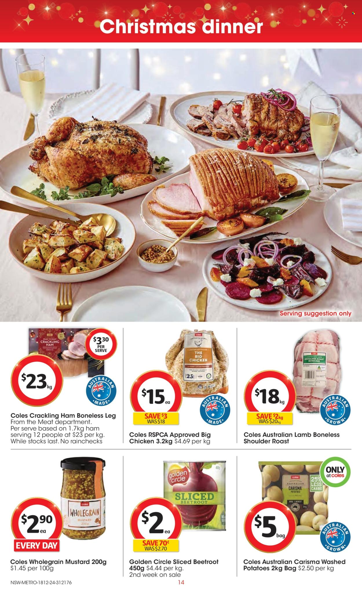 Coles catalogue - 18 Dec 2024 - 24 Dec 2024. Page 1